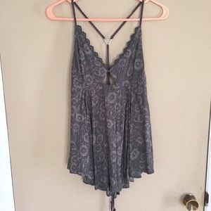 Free People Peplum Tank S